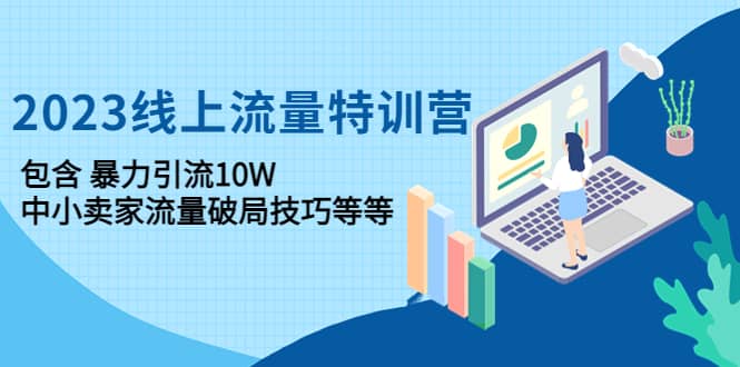 2023线上流量特训营：中小卖家流量破局技巧等等副业联盟-网创项目资源站-副业项目-创业项目-搞钱项目副业联盟
