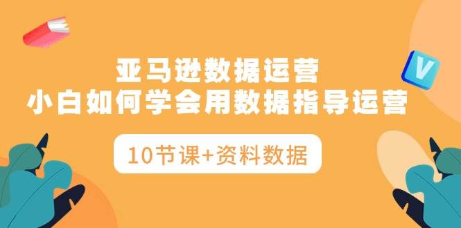 亚马逊数据运营，小白如何学会用数据指导运营（10节课+资料数据）副业联盟-网创项目资源站-副业项目-创业项目-搞钱项目副业联盟