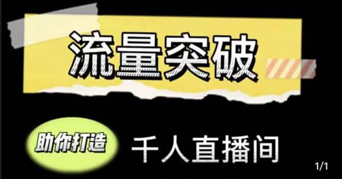 直播运营实战视频课，助你打造千人直播间（14节视频课）副业联盟-网创项目资源站-副业项目-创业项目-搞钱项目副业联盟