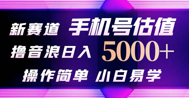 抖音不出境直播【手机号估值】最新撸音浪，日入5000+，简单易学，适合…副业联盟-网创项目资源站-副业项目-创业项目-搞钱项目副业联盟