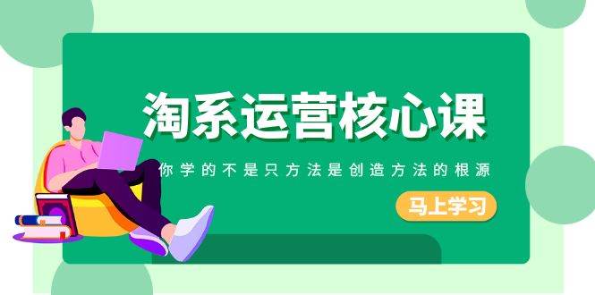 淘系-运营核心课，你学的不是只方法是创造方法的根源（190节课）副业联盟-网创项目资源站-副业项目-创业项目-搞钱项目副业联盟