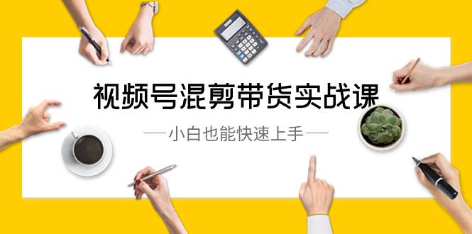视频号-混剪带货实战课，小白也能快速上手（10节课）副业联盟-网创项目资源站-副业项目-创业项目-搞钱项目副业联盟